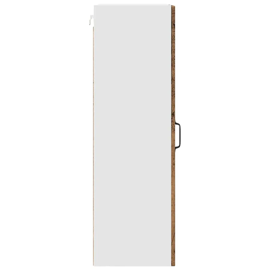 Meuble mural PORTO Bois ancien 40 x 31 x 100 cm - 7
