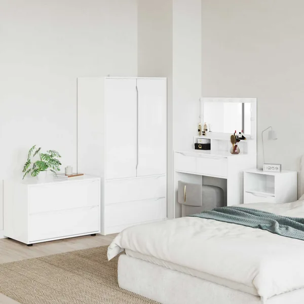 Armoire de rangement Blanc brillant 80 x 48 x 57 cm