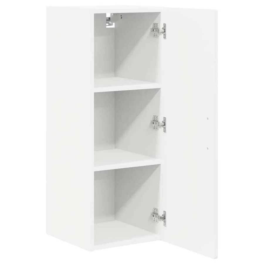 Meuble mural PORTO Blanc brillant 30 x 31 x 80 cm - 5