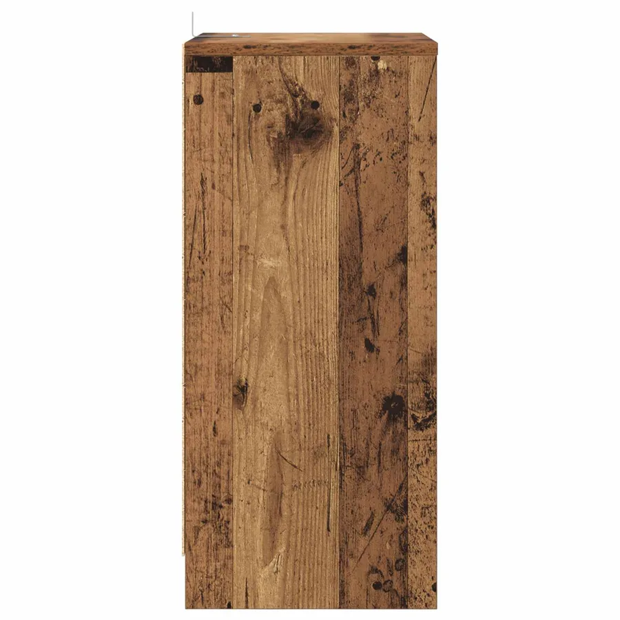 Tables de chevet avec tiroir 2 pcs Bois Ancien 40 x 30 x 467 cm - 7