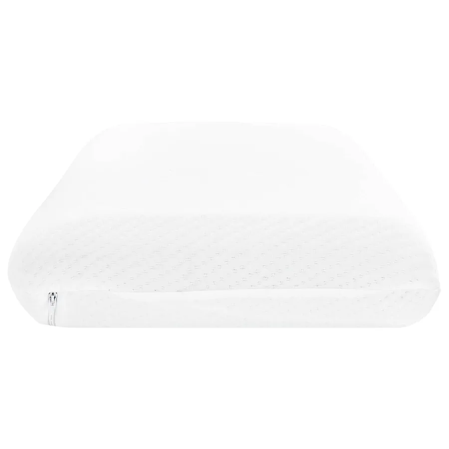 Coussin de sommeil Uni Blanc 74 x 39 x 13 cm - 5