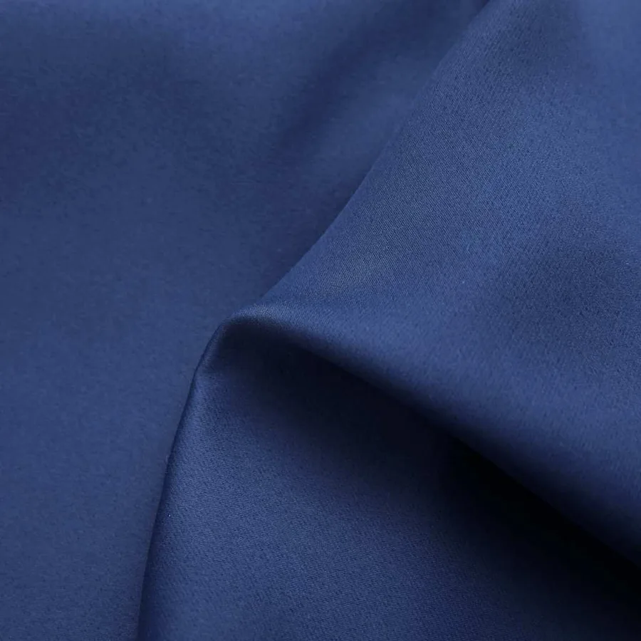 Rideaux occultants avec anneaux en métal 2 pcs Bleu 140x245 cm - 4