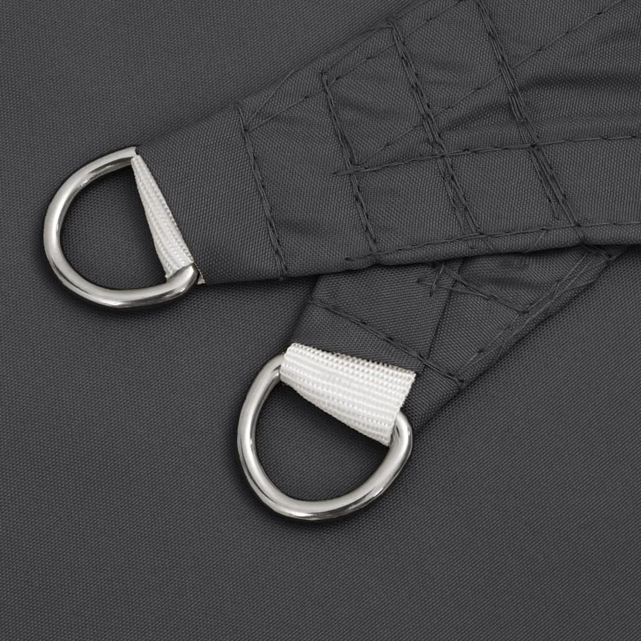 Voile de parasol tissu oxford rectangulaire 2,5x3,5m anthracite - 6