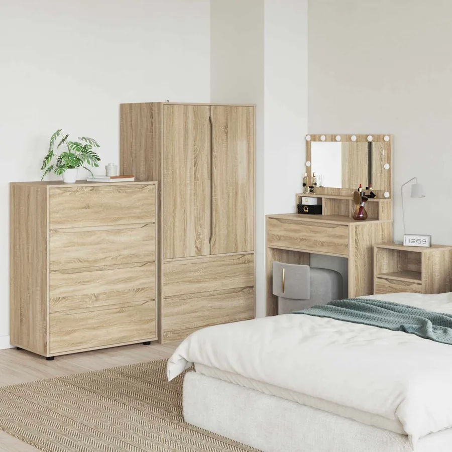 Armoires de rangement Chêne Sonoma 80 x 48 x 105 cm