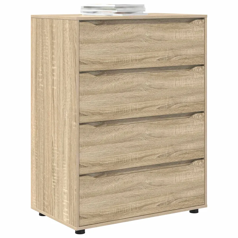 Armoires de rangement Chêne Sonoma 80 x 48 x 105 cm - 3