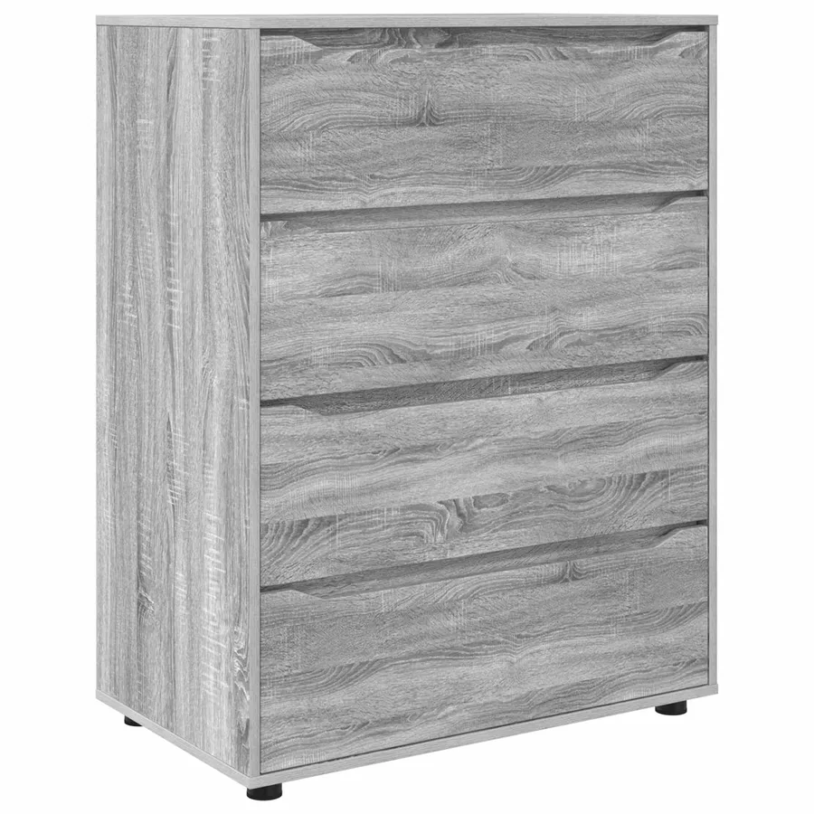 Armoires de rangement Gris Sonoma 80 x 48 x 105 cm - 2