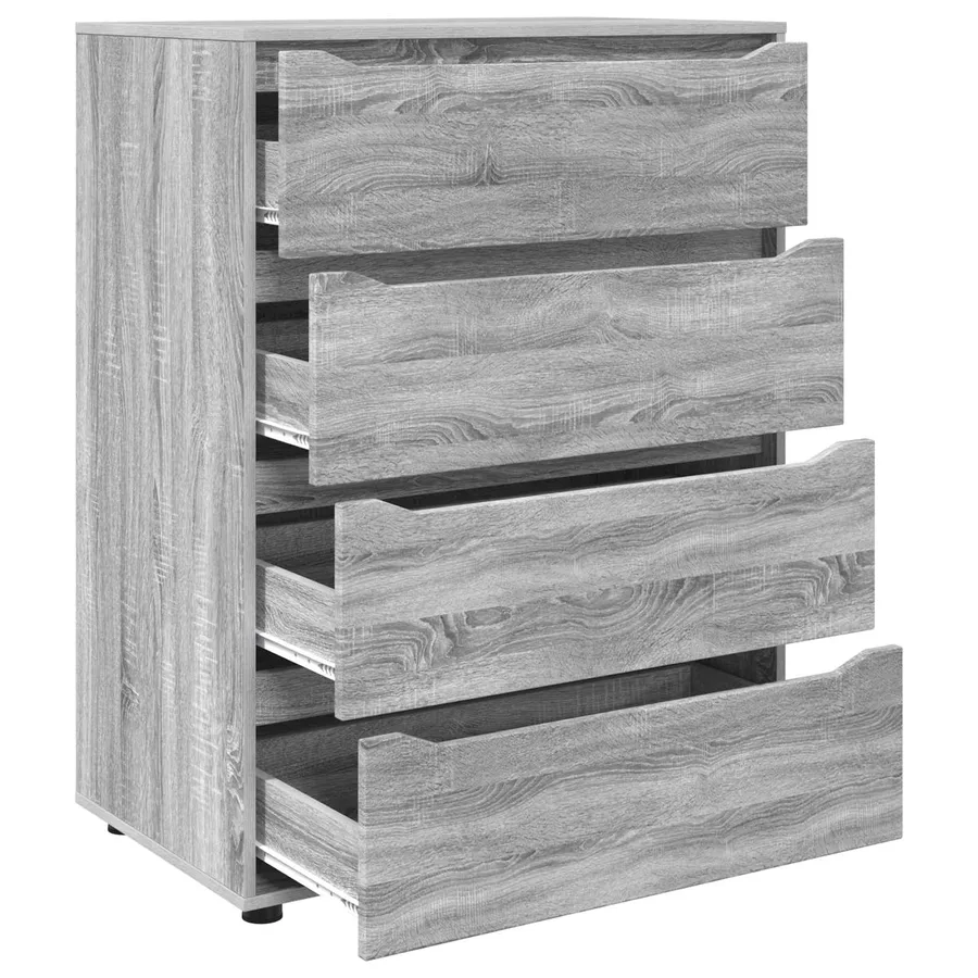 Armoires de rangement Gris Sonoma 80 x 48 x 105 cm - 7