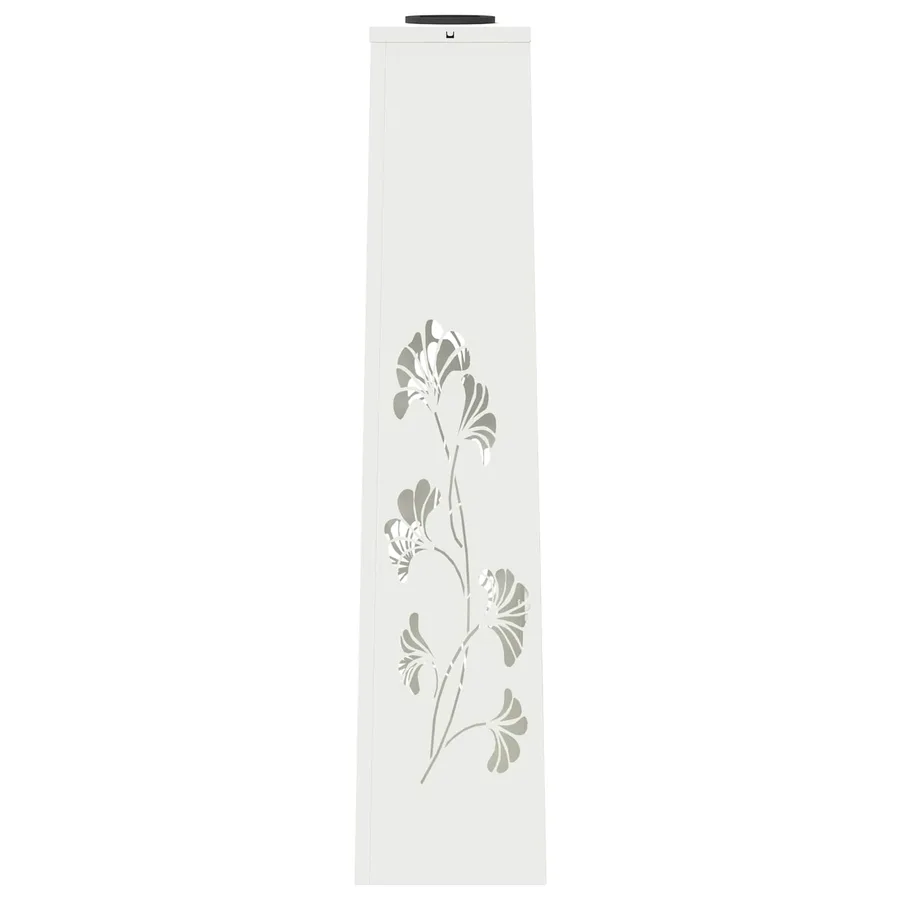 Lumière de chemin LED solaire 2 pcs Blanc chaud 18 x 18 x 80 cm - 6