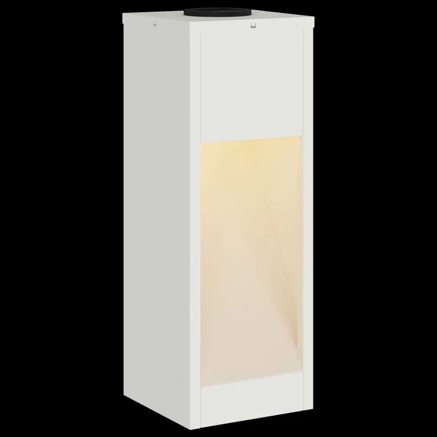 Lumière de Chemin LED Solaire 2 pcs Blanc chaud 18 x 18 x 50 cm - 14