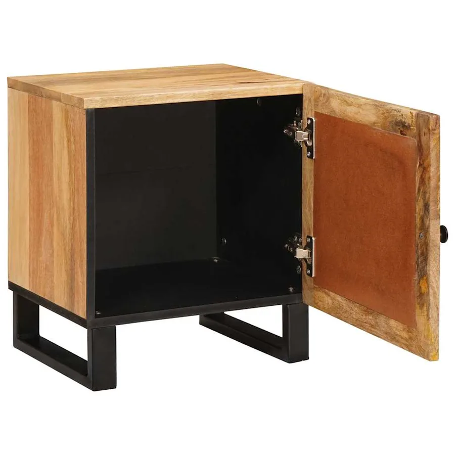 Cabinet de chevet Naturel 40 x 33 x 46 cm - 2