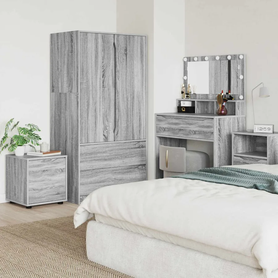 Cabinet de salle de bain Gris Sonoma 40,5 x 40 x 44 cm