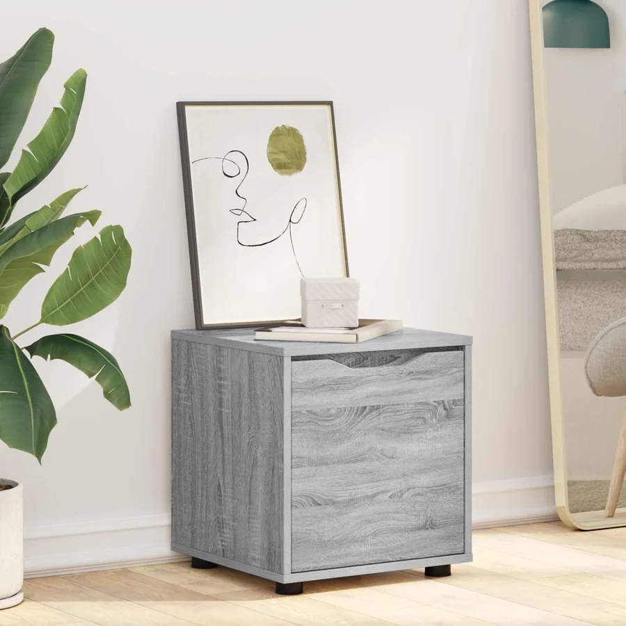 Cabinet de salle de bain Gris Sonoma 40,5 x 40 x 44 cm - 6