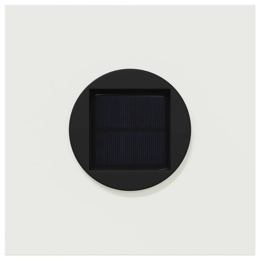 Lumière de chemin LED solaire 2 pcs Blanc chaud 18 x 18 x 80 cm - 7