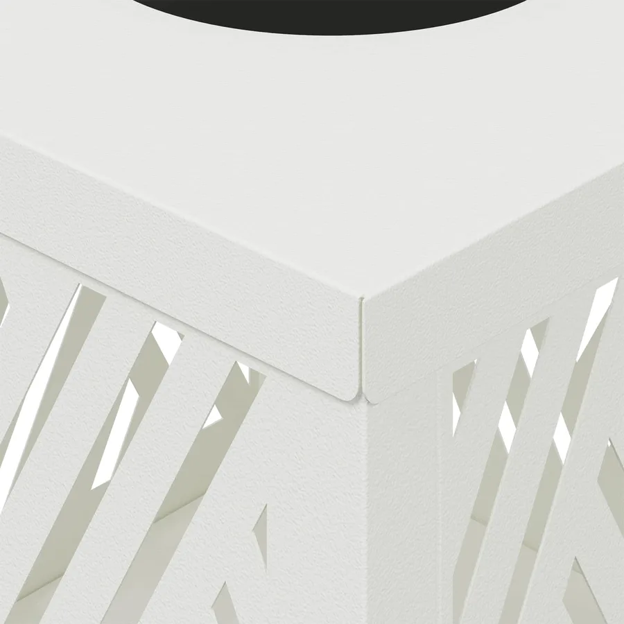 Lumière de chemin LED solaire 2 pcs Blanc chaud 18 x 18 x 80 cm - 8