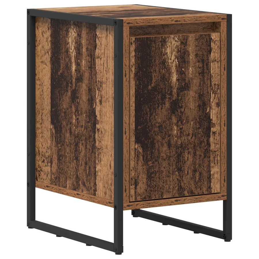 Table de chevet Bois Ancien 39,5 x 30 x 50 cm Bois d'ingénierie - 2
