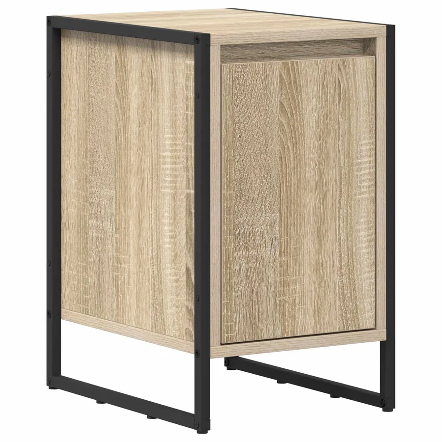 Table de chevet Sonoma 39,5 x 30 x 50 cm Bois d'ingénierie - 2