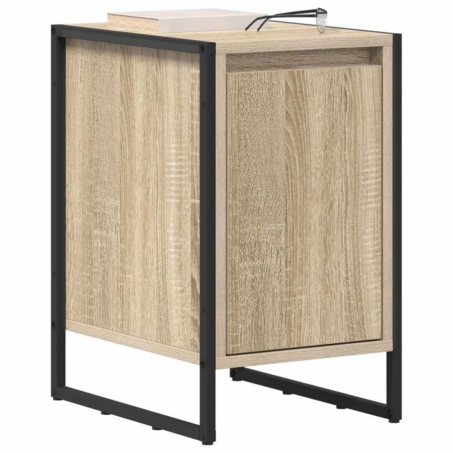 Table de chevet Sonoma 39,5 x 30 x 50 cm Bois d'ingénierie - 3