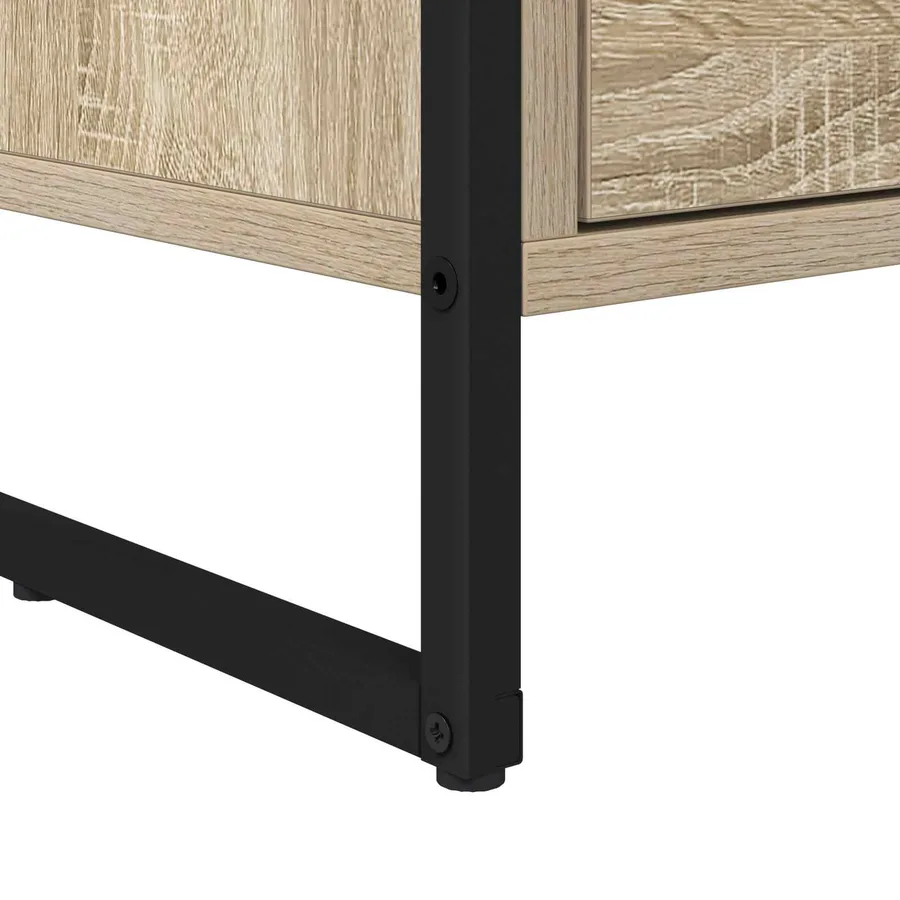 Table de chevet Sonoma 39,5 x 30 x 50 cm Bois d'ingénierie - 8