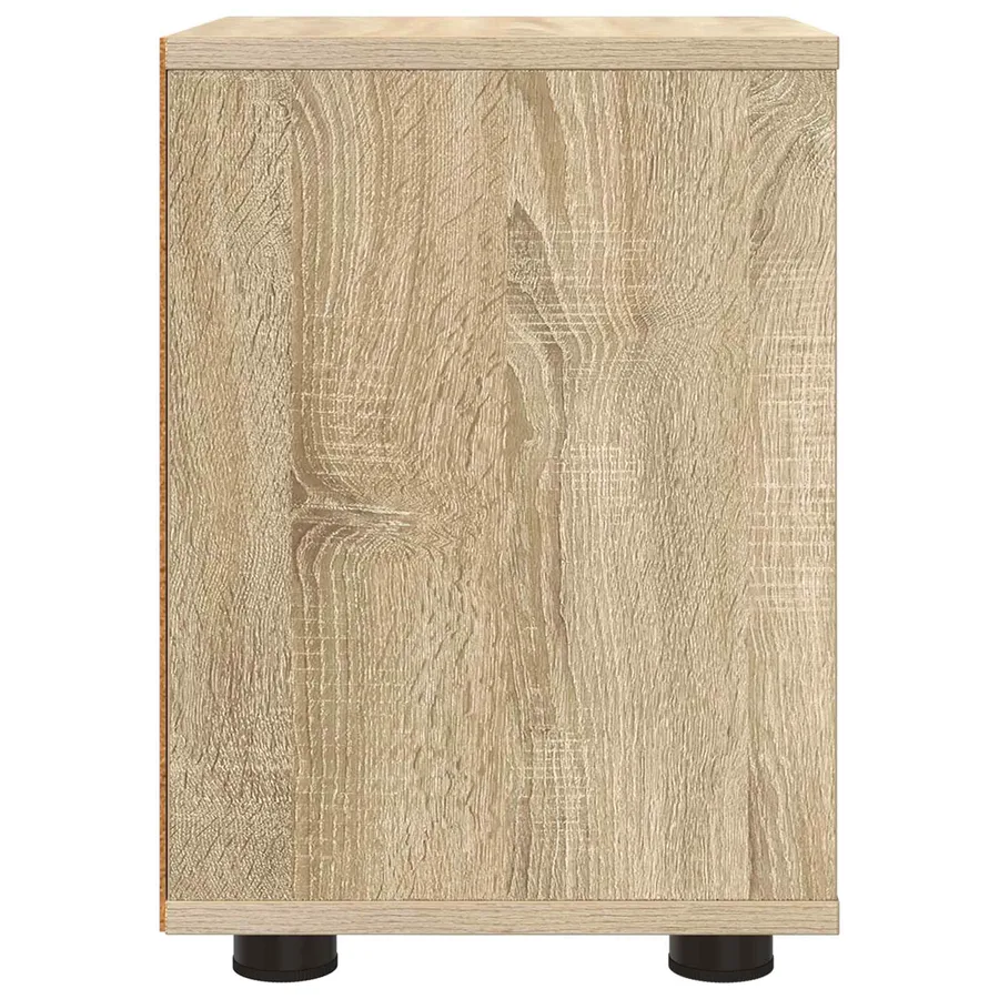 Tables de chevet 2 pcs Chêne Sonoma 30,5 x 30 x 43 cm - 7