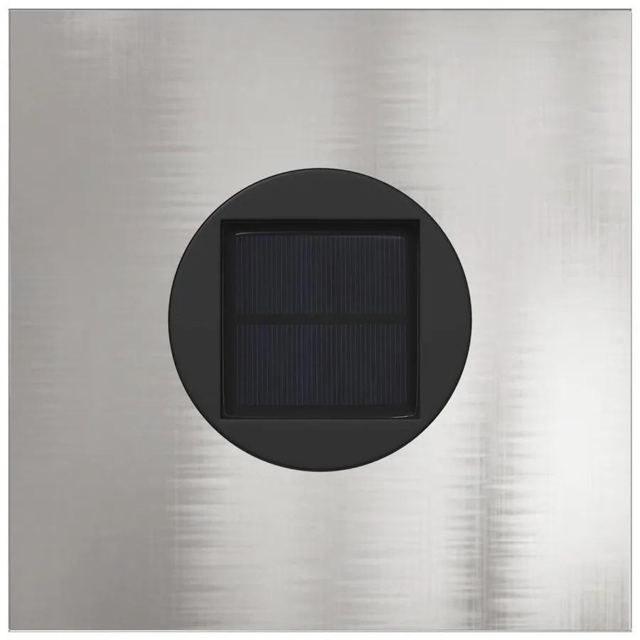 Lumière de chemin LED solaire 2 pcs Blanc chaud 18 x 18 x 50 cm - 7