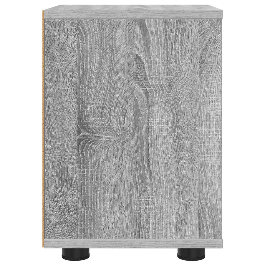 Table de chevet Gris Sonoma 30,5 x 30 x 43 cm Bois d'ingénierie - 7