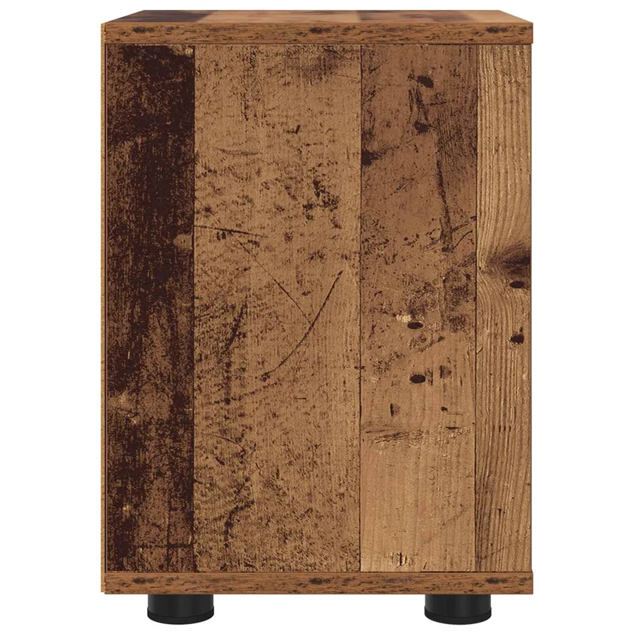 Tables de chevet 2 pcs Bois Ancien 30,5 x 30 x 43 cm - 7