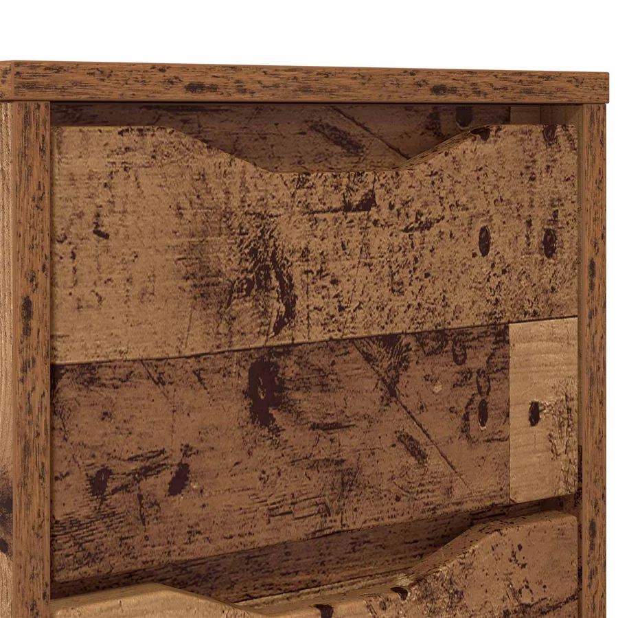 Tables de chevet 2 pcs Bois Ancien 30,5 x 30 x 43 cm - 8