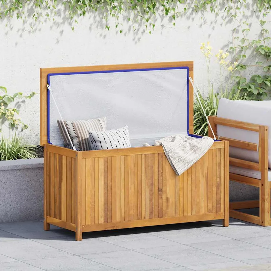 Boîte de jardin 114x50x58 cm Bois massif de teck