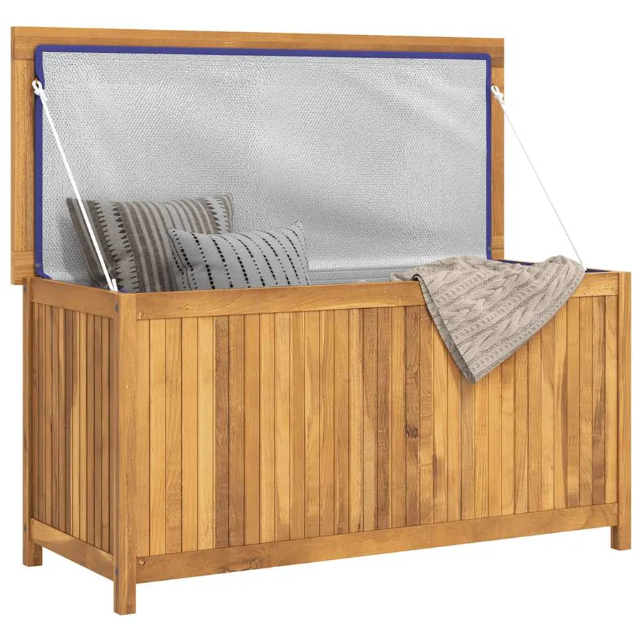 Garden box 114x50x58 cm Solid teak wood - 3