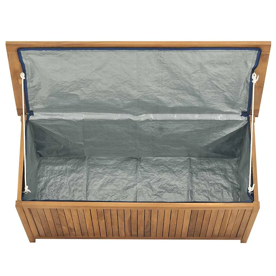 Boîte de jardin 114x50x58 cm Bois massif de teck - 7