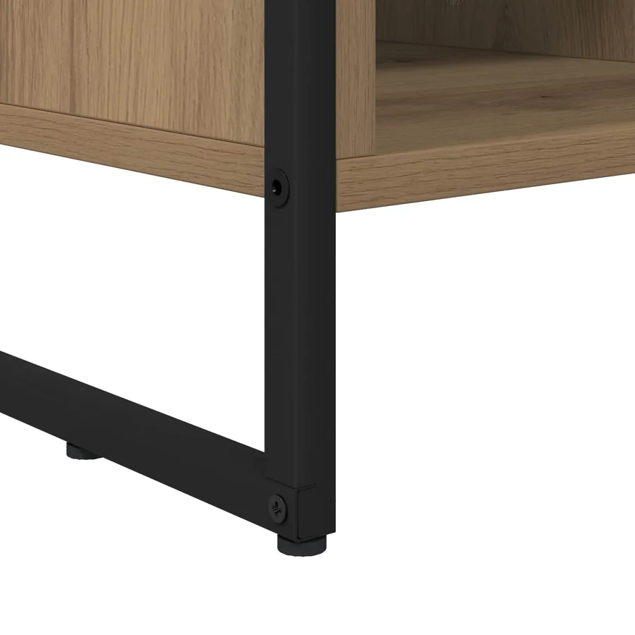 Meuble TV 100 x 36 x 49,5 cm Chêne artisan Bois d'ingénierie - 8