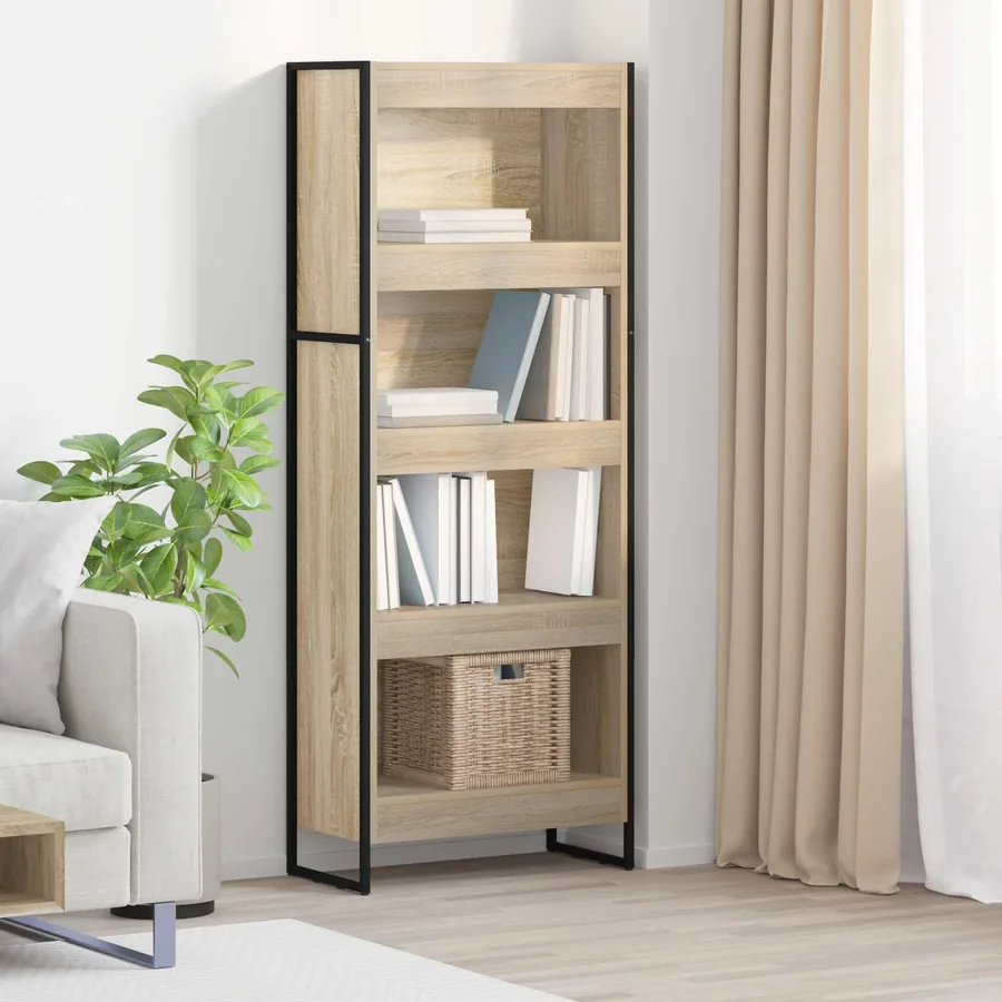 Bibliothèque Sonoma 60 x 30 x 155 cm Bois d'ingénierie