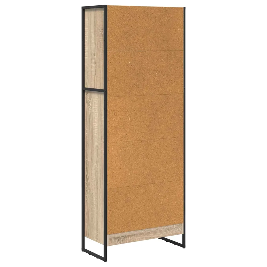 Bibliothèque Sonoma 60 x 30 x 155 cm Bois d'ingénierie - 7