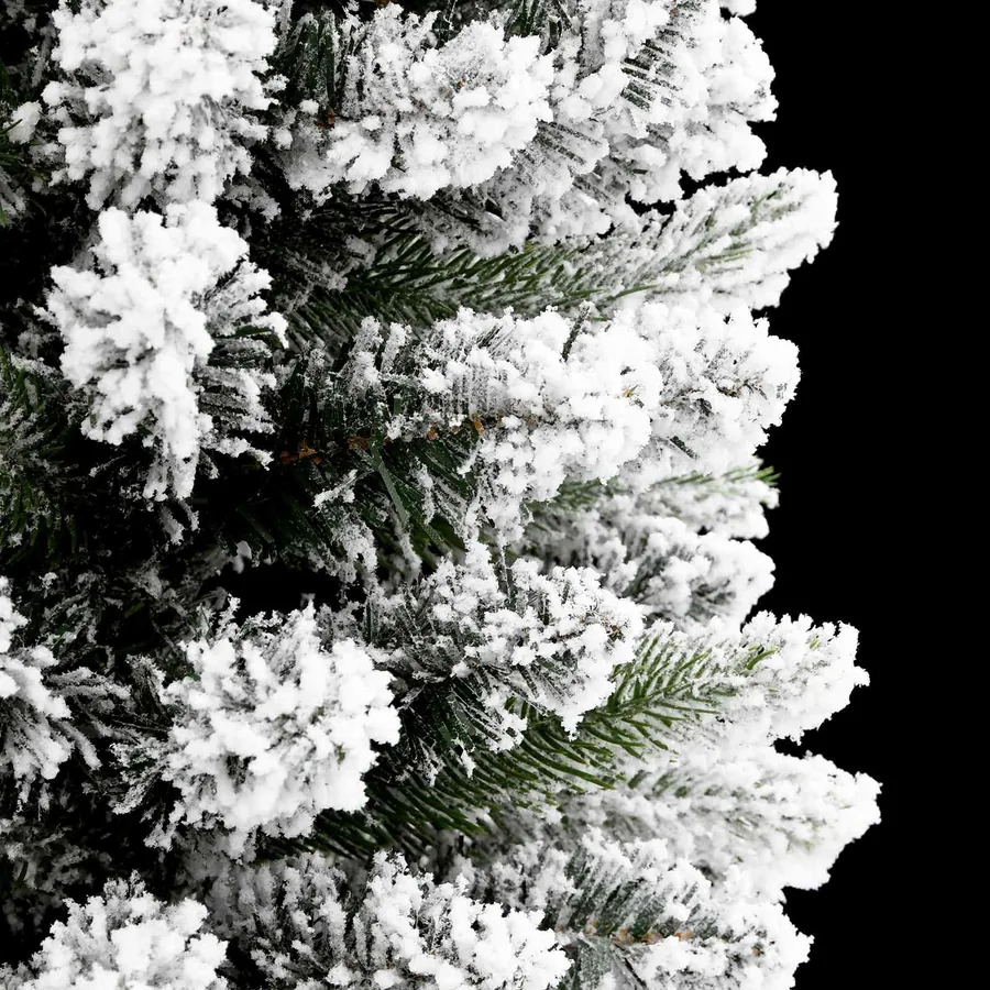 Sapin de Noël artificiel Blanc 150 cm PVC, métal et plastique - 11