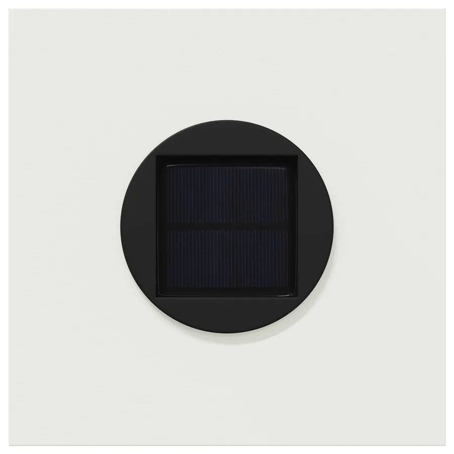 Lumière de chemin LED solaire 2 pcs Blanc chaud 18 x 18 x 50 cm - 7