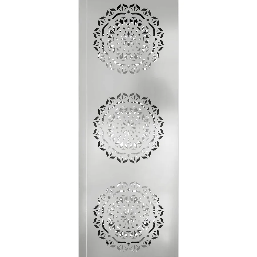 Lumière de chemin LED solaire 2 pcs Blanc chaud 18 x 18 x 50 cm - 11