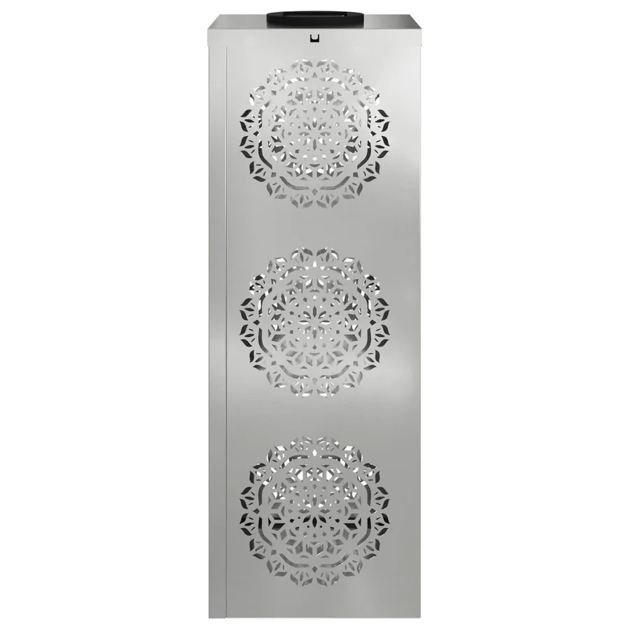Lumière de chemin LED solaire 2 pcs Blanc chaud 18 x 18 x 50 cm - 6