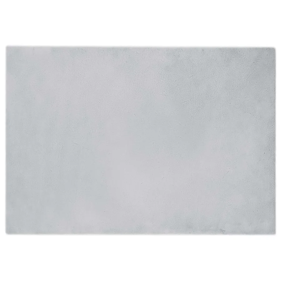 Tapis antidérapant en fausse de lapin OLITE Gris 140 x 200 cm - 2