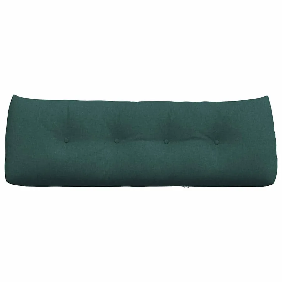 Coussin de Dos Vert foncé 140 x 24 x 50 cm tissu - 6