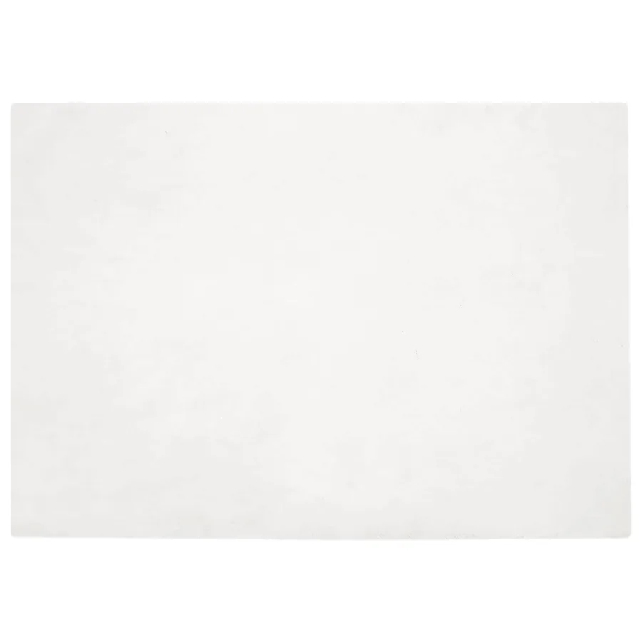 Tapis antidérapant en fausse de lapin OLITE Blanc 140 x 200 cm - 2
