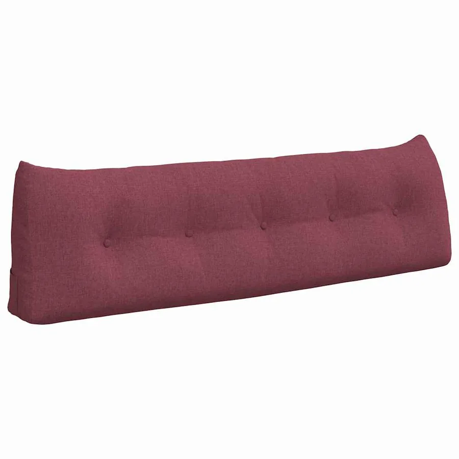 Coussin de Dos Bordeaux 160 x 24 x 50 cm tissu - 2