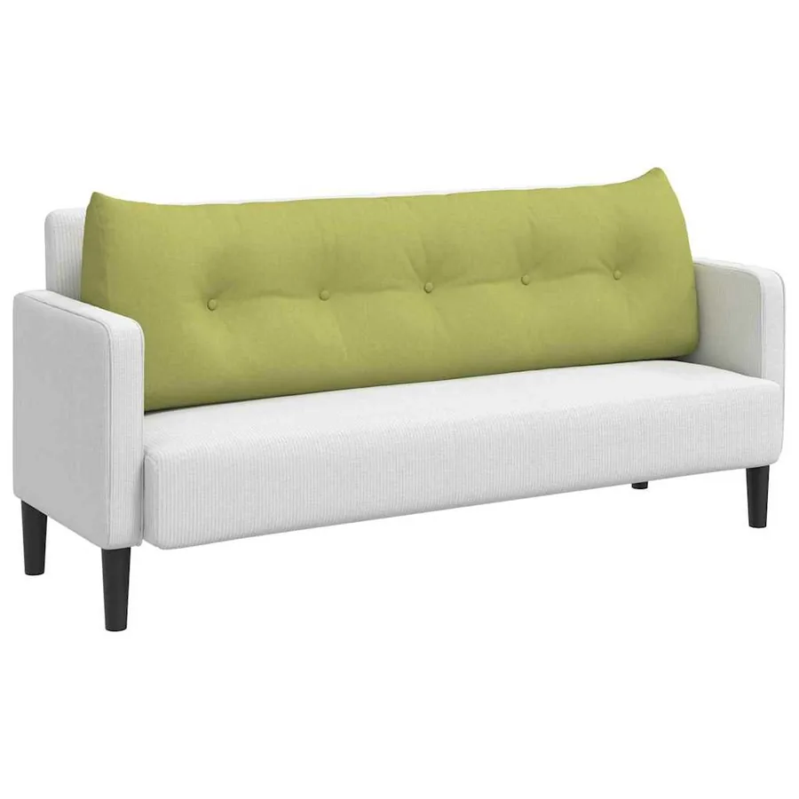 Coussin de Dos Vert clair 160 x 24 x 50 cm tissu - 3