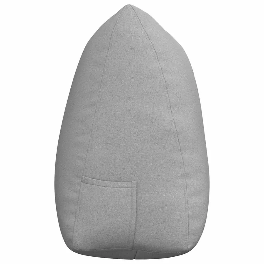 Coussin de Dos Gris nuage 140 x 24 x 50 cm tissu - 7