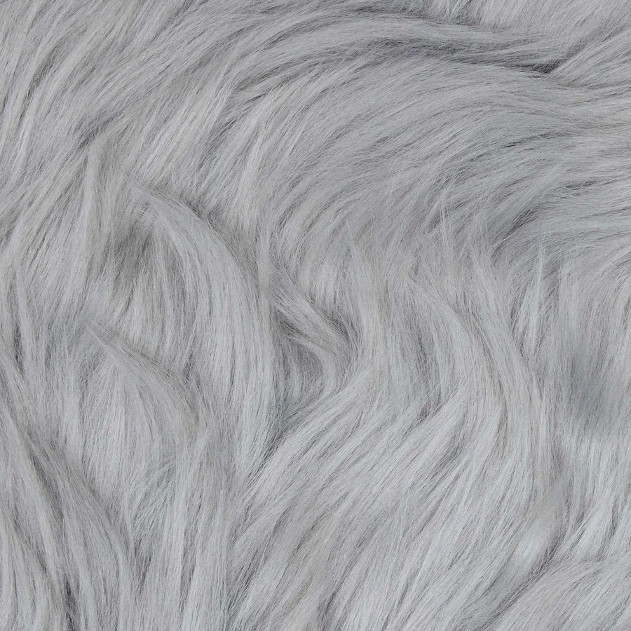 Tapis en fausse TAFALLA Gris Ø 200 cm Polyester - 9