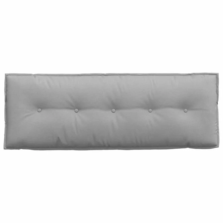 Coussin de Dos Gris nuage 140 x 19 x 50 cm tissu - 6