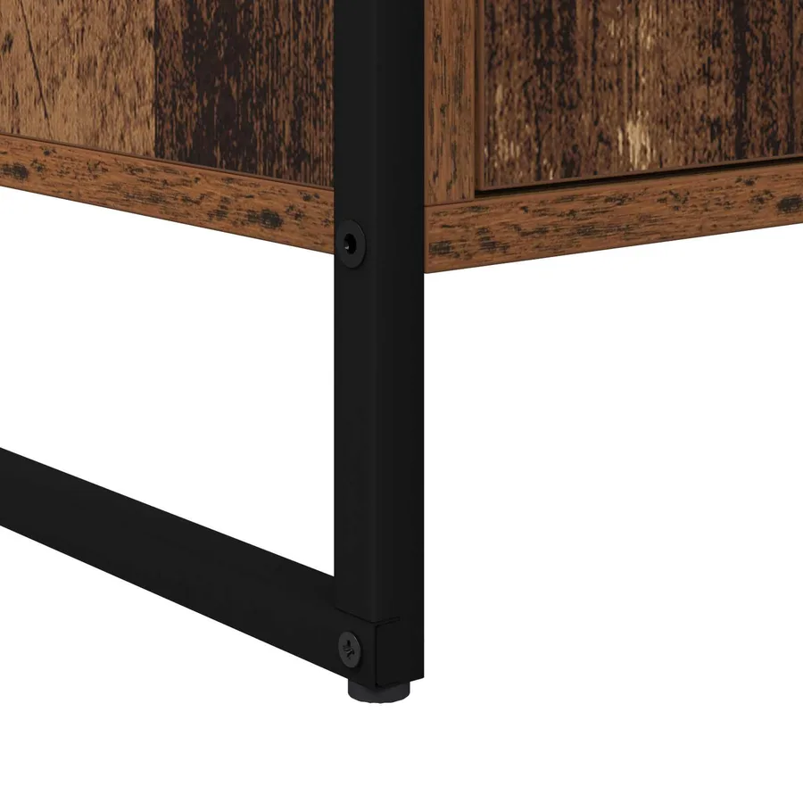 Meuble TV Bois Ancien 140 x 36 x 49.5 cm Bois d'ingénierie - 10