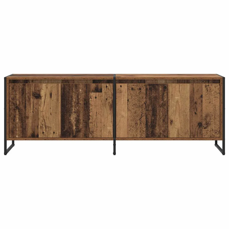 Meuble TV Bois Ancien 140 x 36 x 49.5 cm Bois d'ingénierie - 6