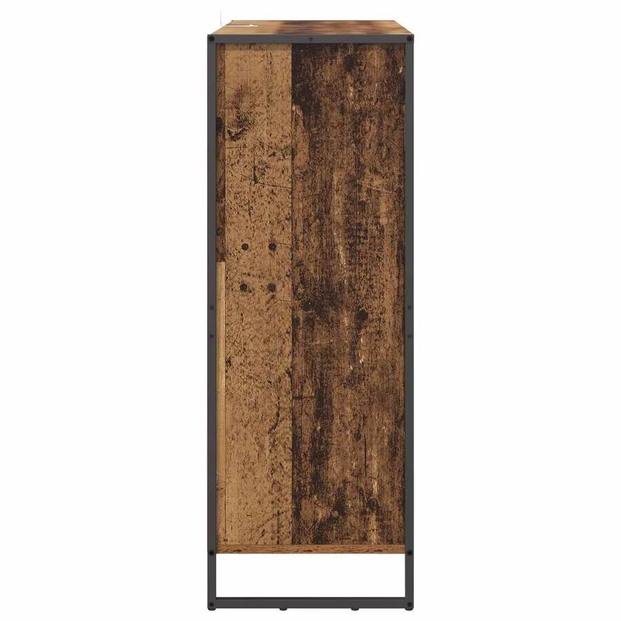 Cabinet à chaussures avec stockage Bois Ancien 79 x 36 x 100 cm - 7