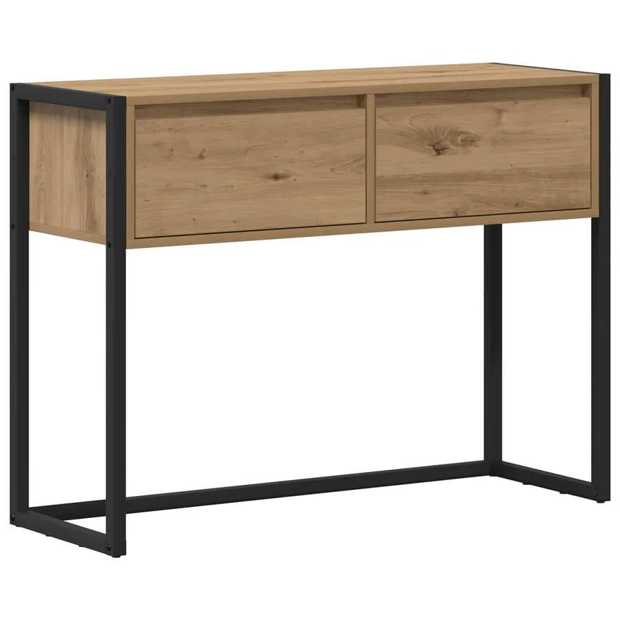 Table d'appoint Chêne artisan 100 x 36 x 75 cm - 2