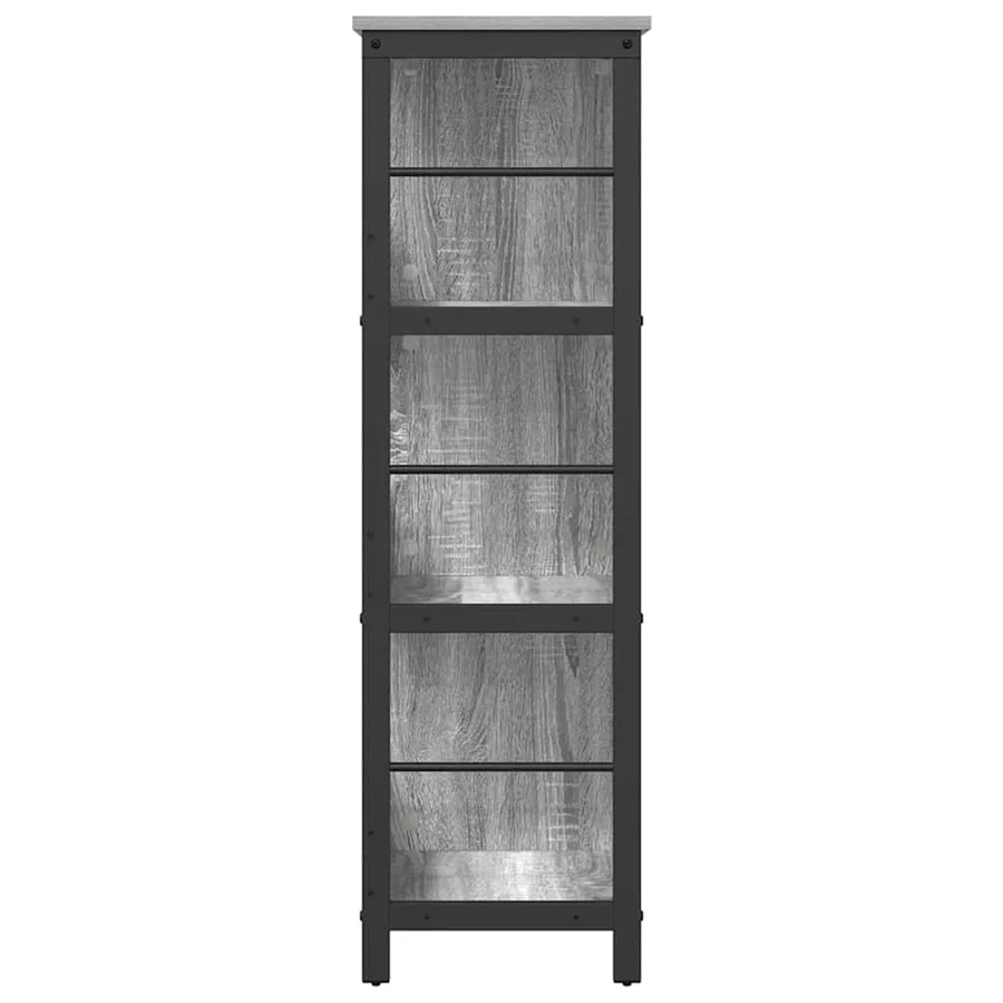 Étagère Gris Sonoma 102 x 32 x 104,5 cm Bois d'ingénierie - 6